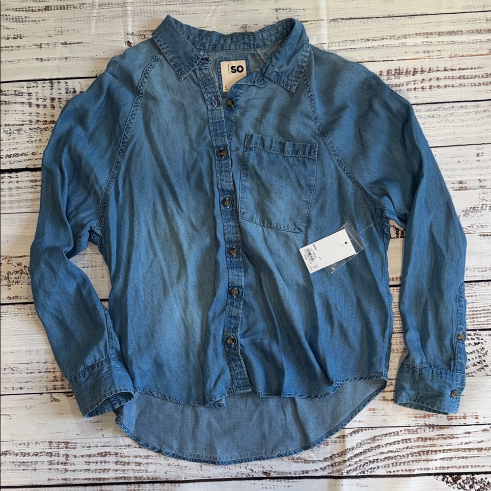 SO Light Blue Denim Shirt